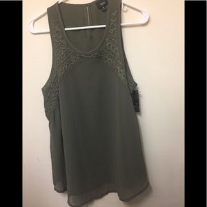 Mossimo Cami Tank Olive M